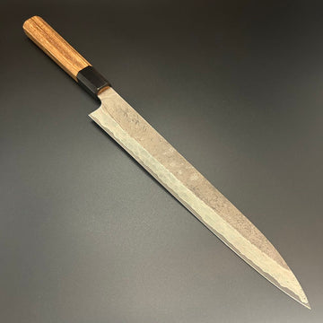 Sujihiki Silver-3 Damascus Yuzu 270mm