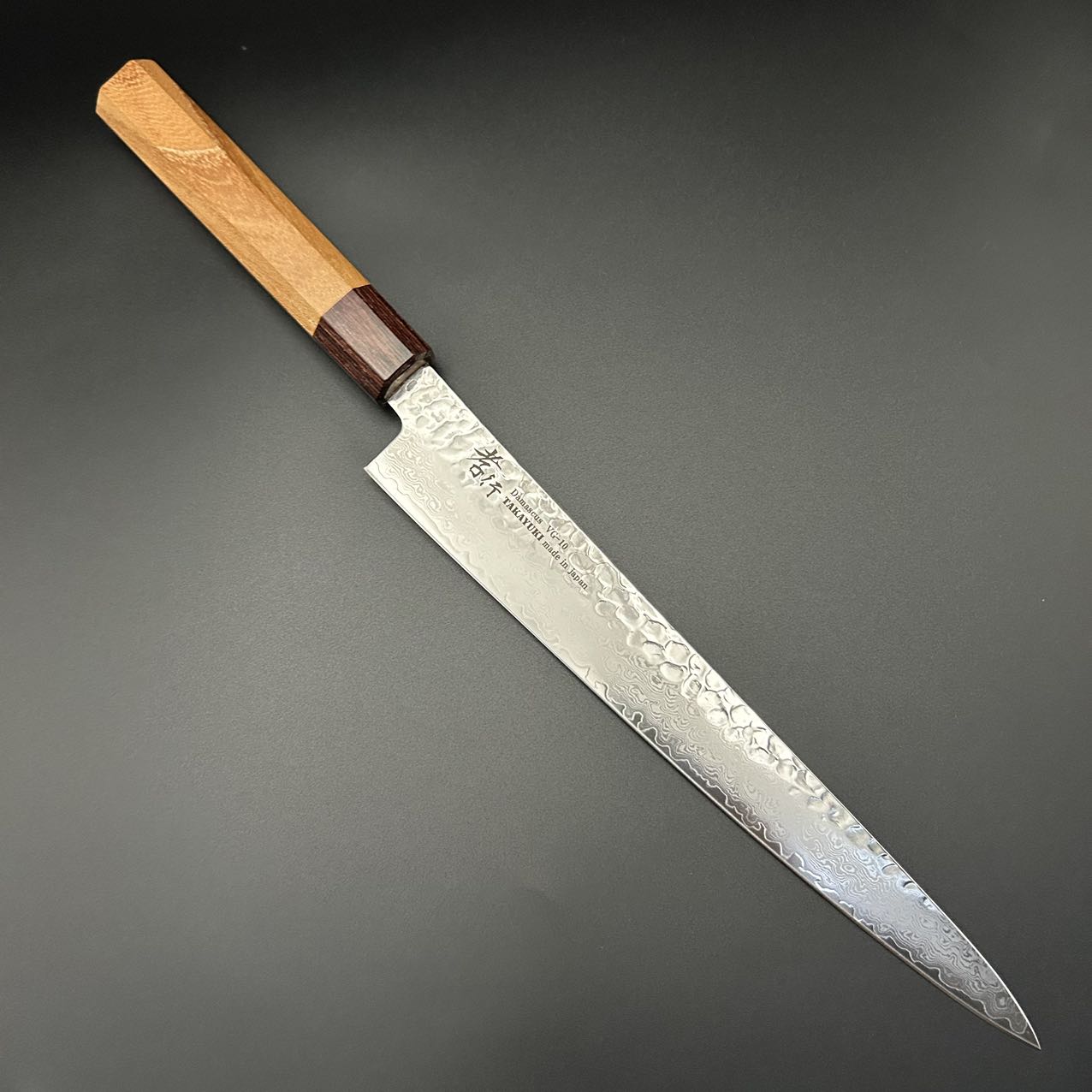 Sujihiki VG10 Damascus 33-Layers Cherry 240mm