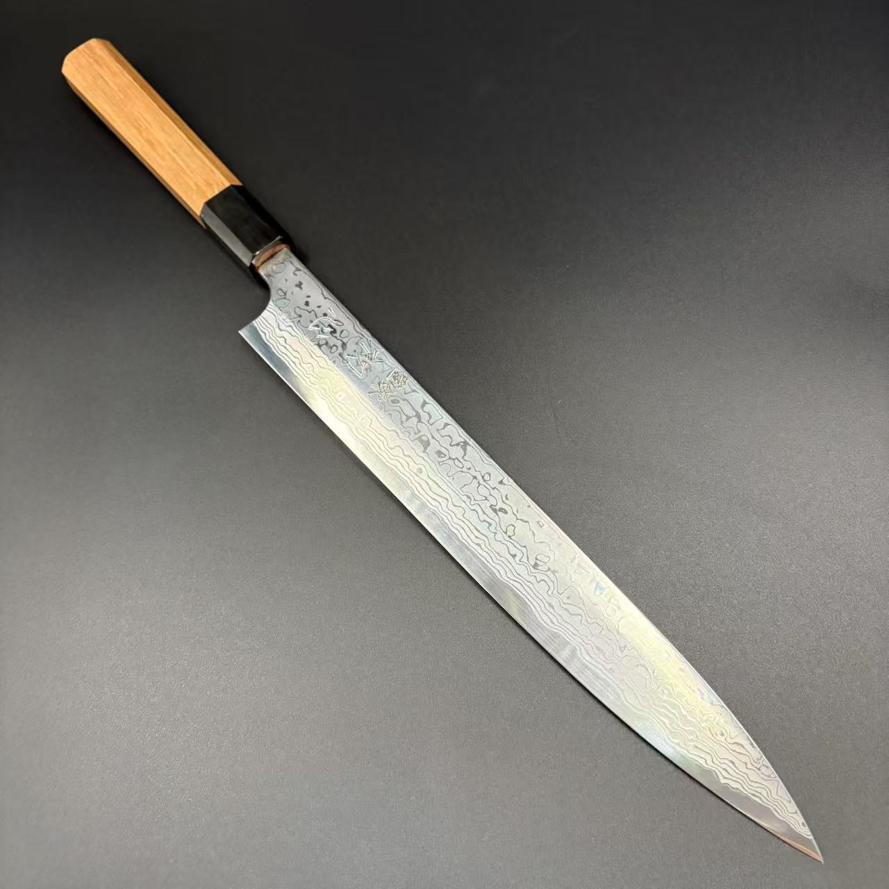 Yanagiba Blue-2 Damascus Yuzu 240∼330mm