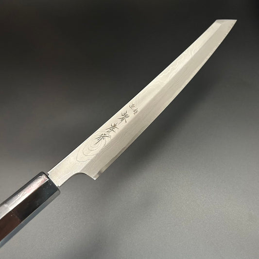 Yanagiba Blue steel #2 Damascus Rosewood Black-Buffalo 270mm