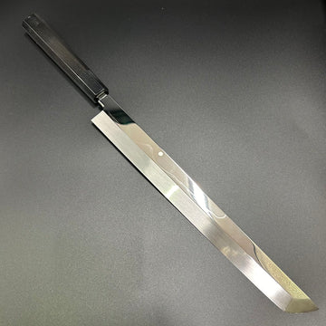 Yanagiba White-1 Honyaki Sakimaru Ebony 300mm