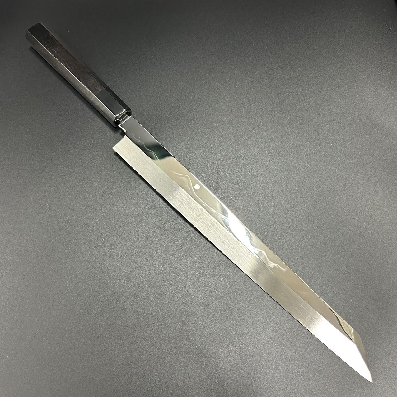 Yanagiba White-1 Honyaki Sword Ebony 300mm