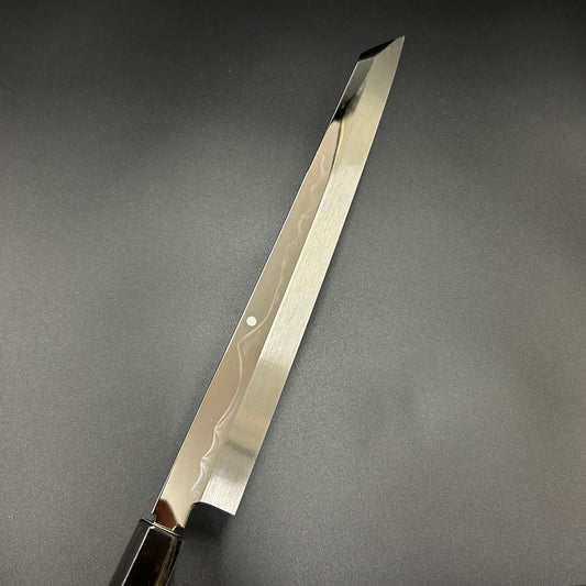 Yanagiba White-1 Honyaki Sword Ebony 300mm