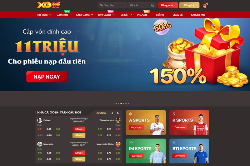 Trang chủ nhà cái XO88